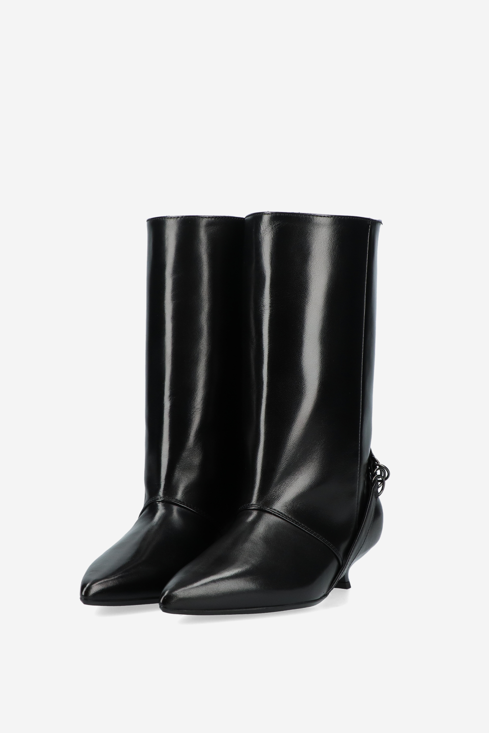 Message leather boots