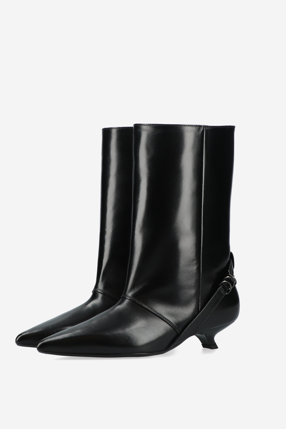 Message leather boots