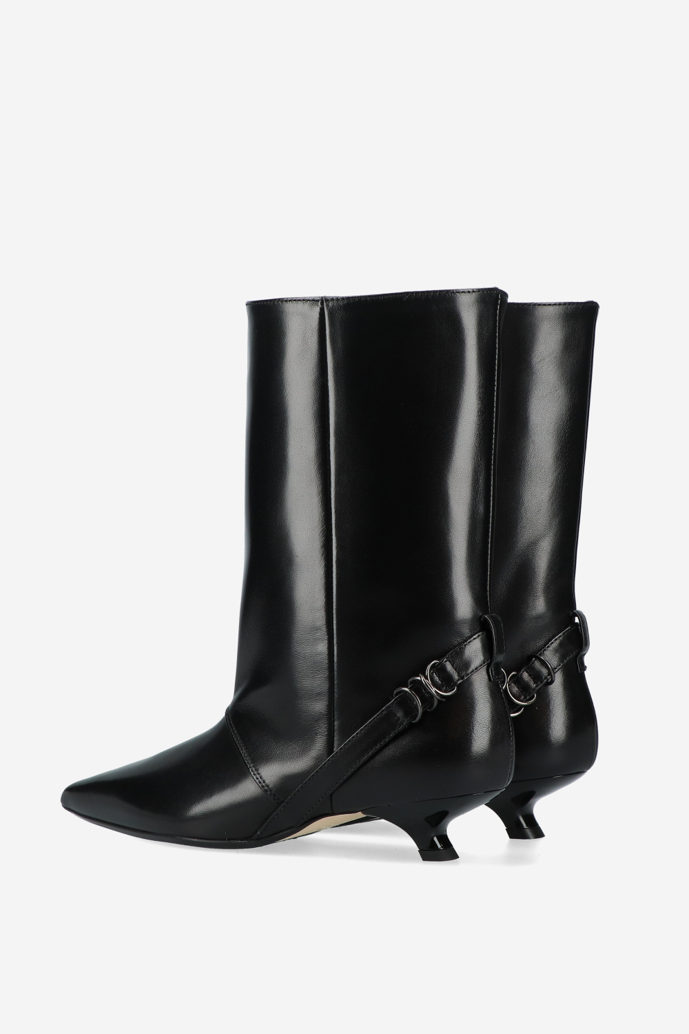 Message leather boots