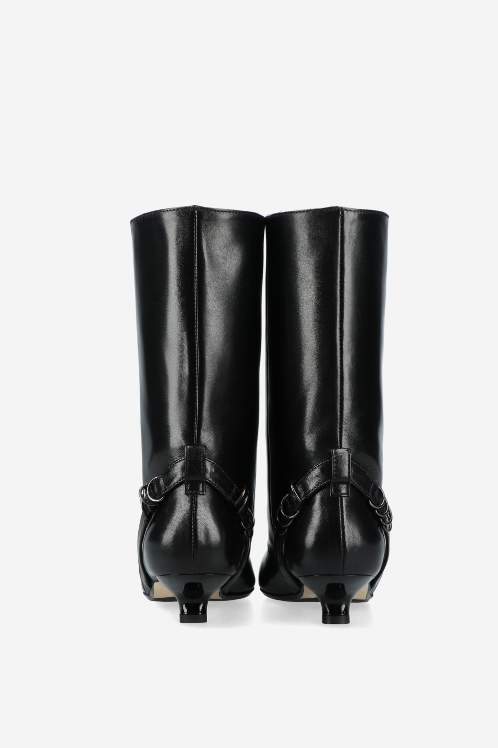 Message leather boots