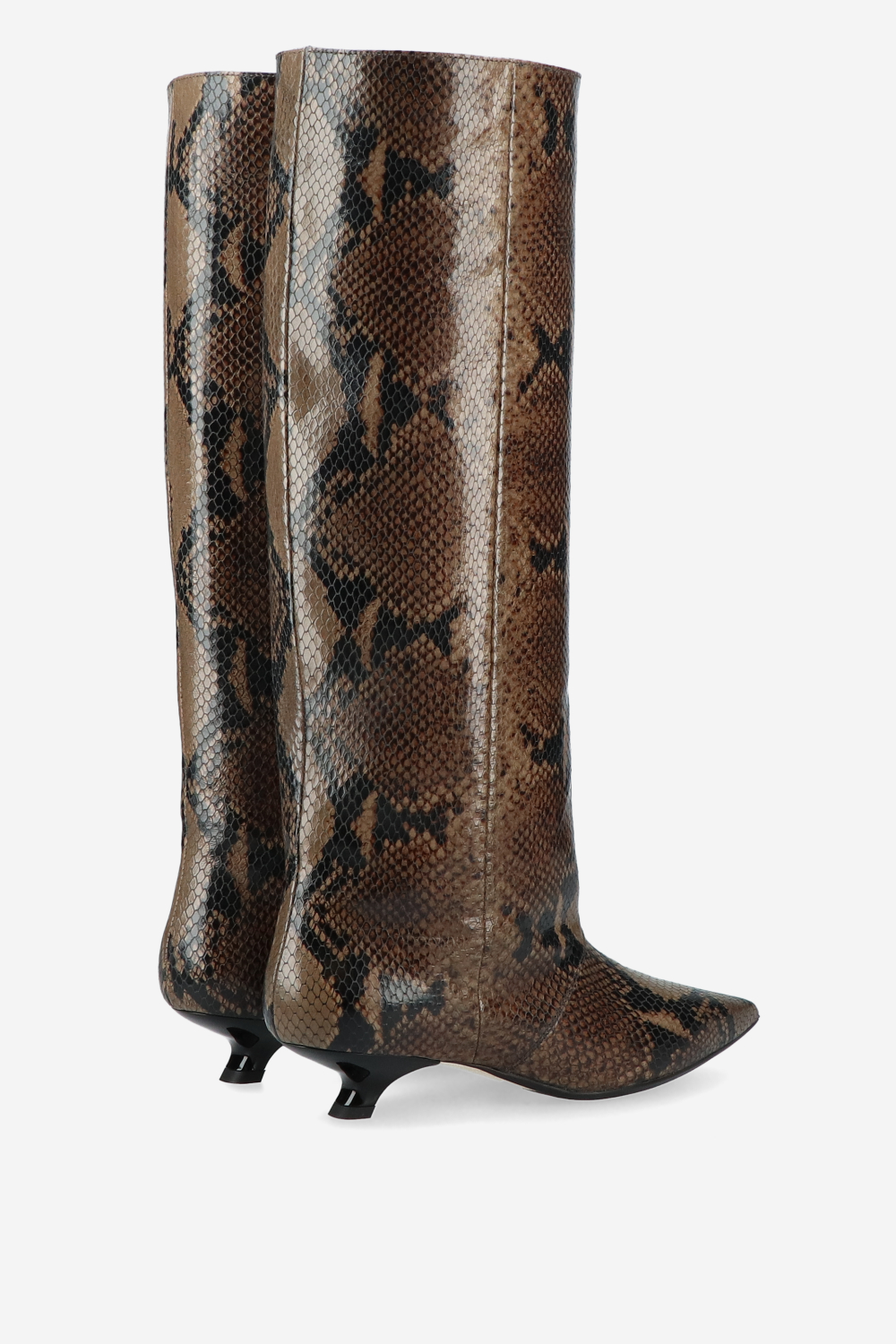 Beggin’ pitone leather boots