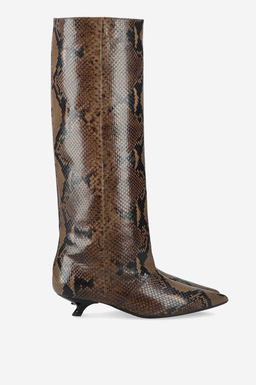 Beggin’ pitone leather boots