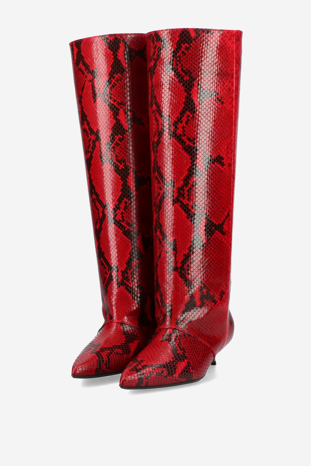 Beggin’ pitone leather boots