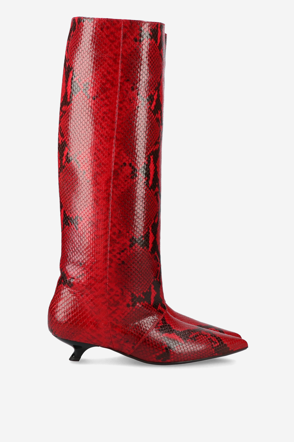 Beggin’ pitone leather boots