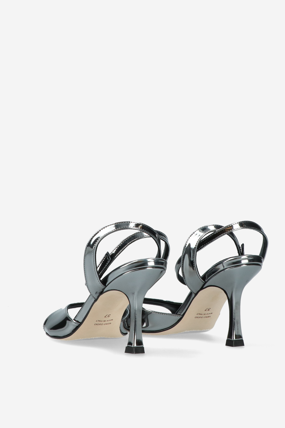 Dial Drunk metallic heeled sandals