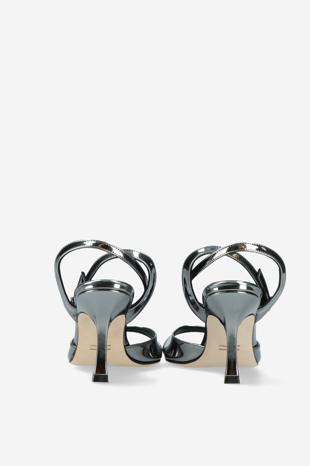 Dial Drunk metallic heeled sandals