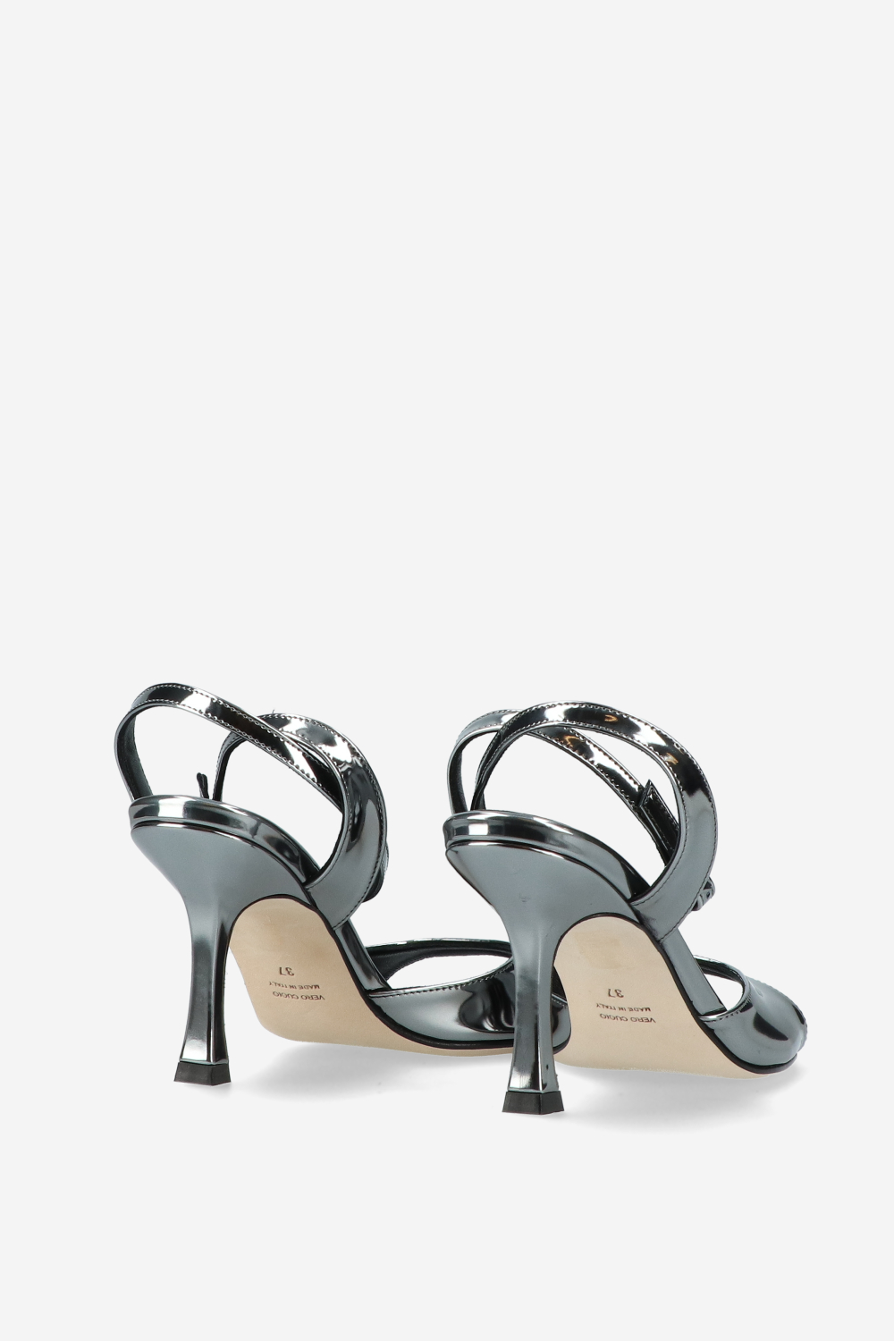 Dial Drunk metallic heeled sandals