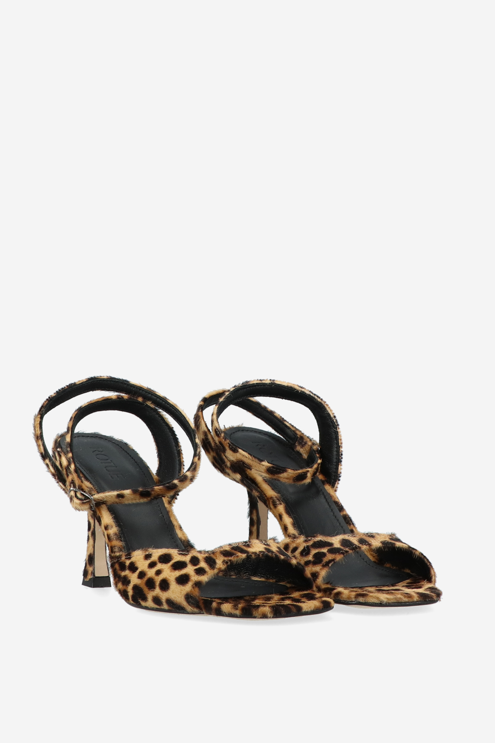 Dial Drunk pony hair heeled sandals