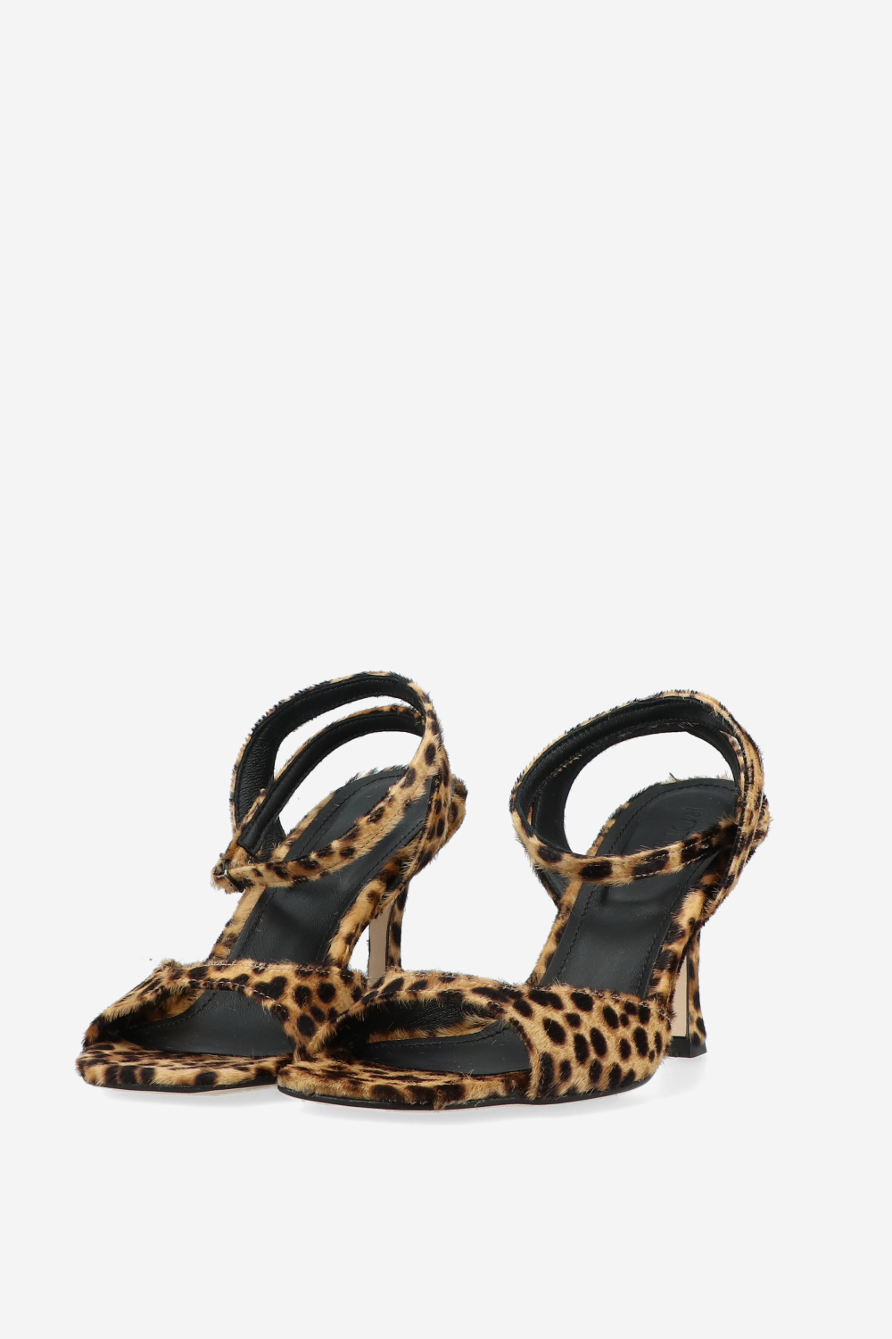 Dial Drunk pony hair heeled sandals