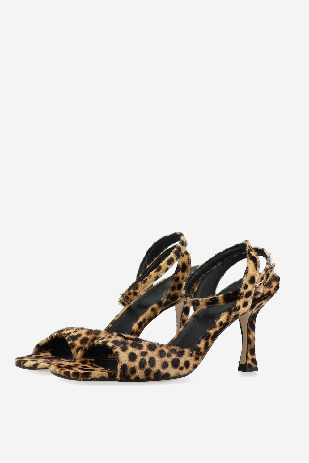 Dial Drunk pony hair heeled sandals