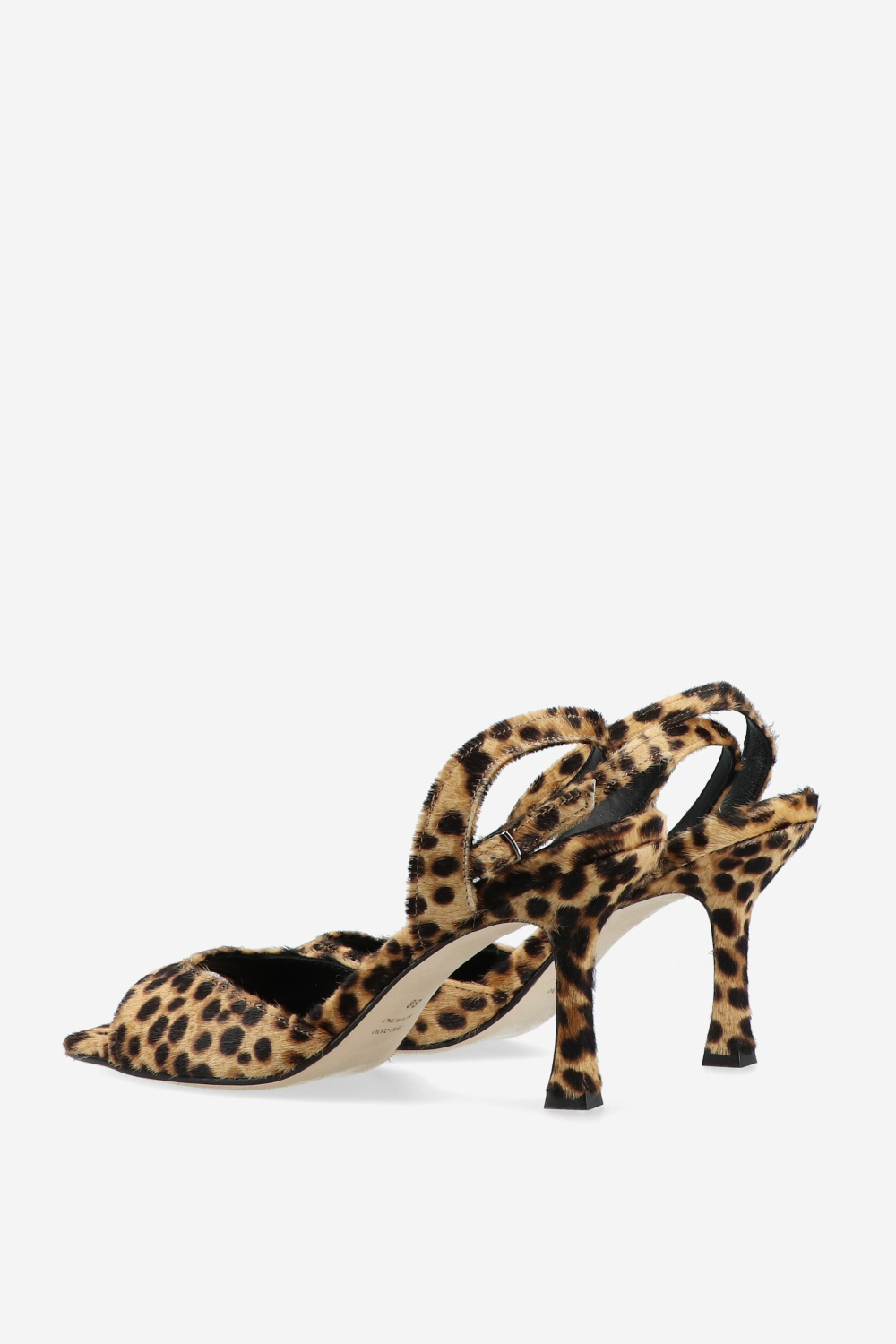 Dial Drunk pony hair heeled sandals