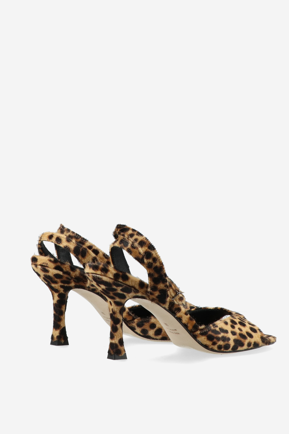 Dial Drunk pony hair heeled sandals