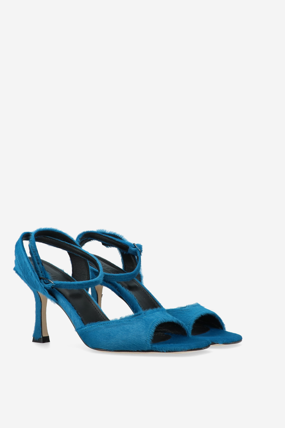 Dial Drunk pony hair heeled sandals
