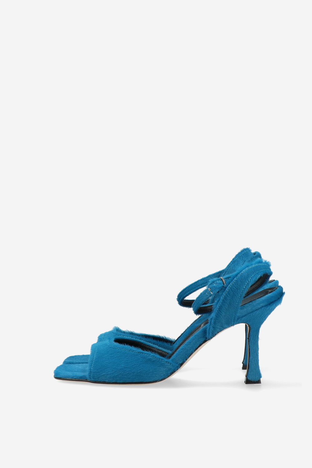 Dial Drunk pony hair heeled sandals