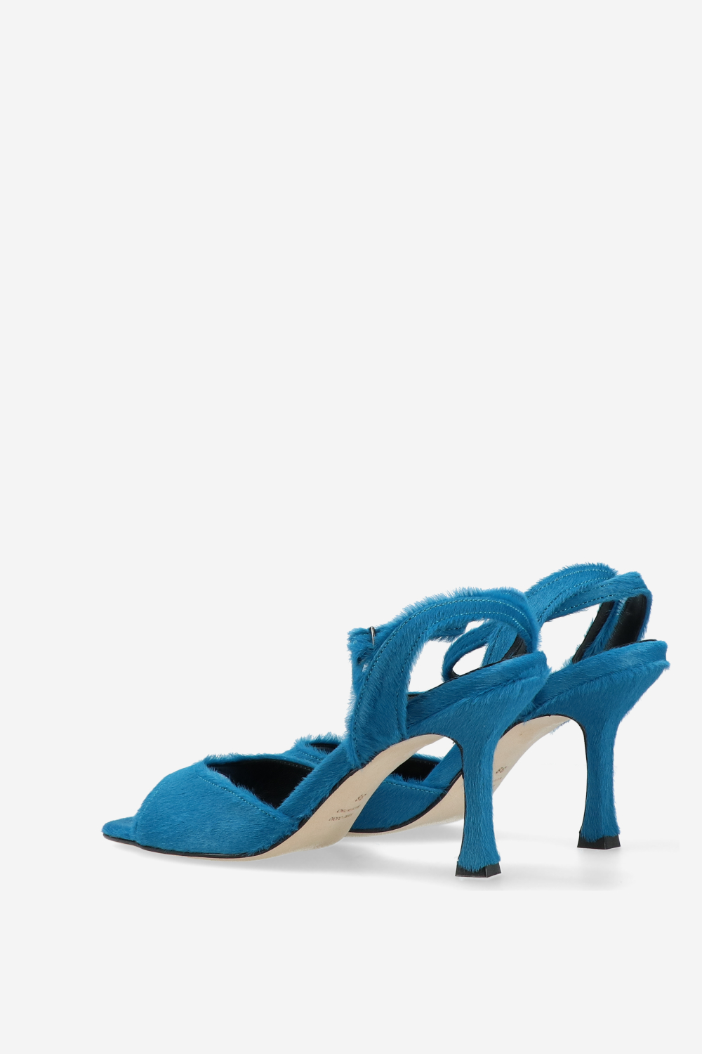 Dial Drunk pony hair heeled sandals