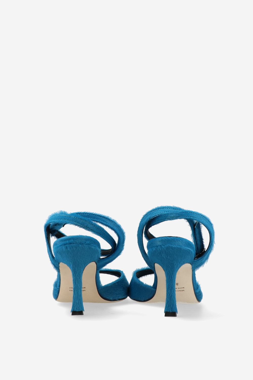 Dial Drunk pony hair heeled sandals