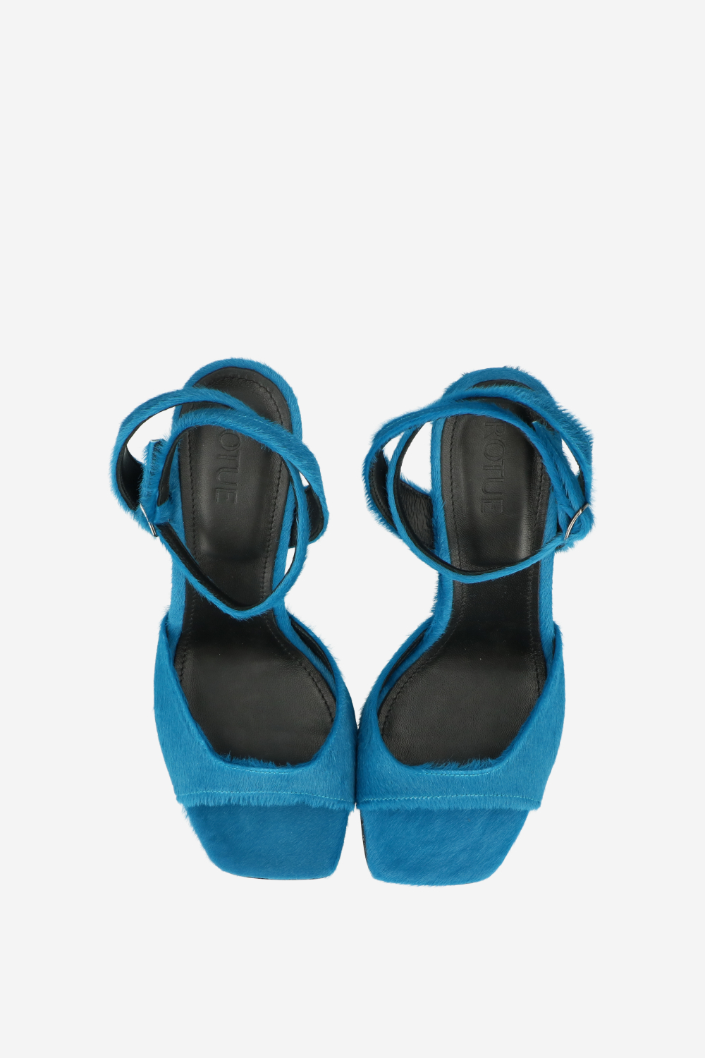 Dial Drunk pony hair heeled sandals