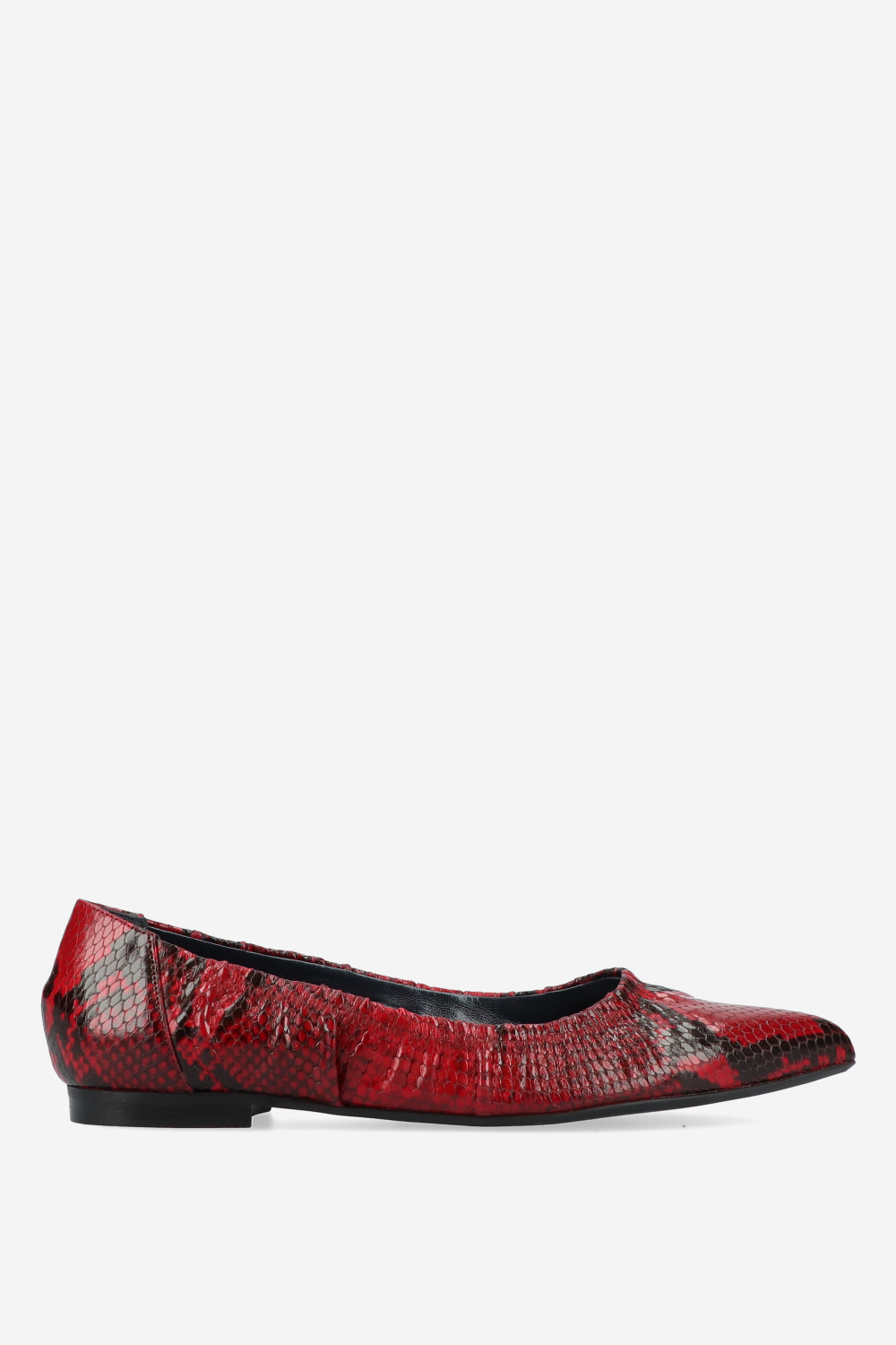 Rotue - Dive pitone leather ballerinas