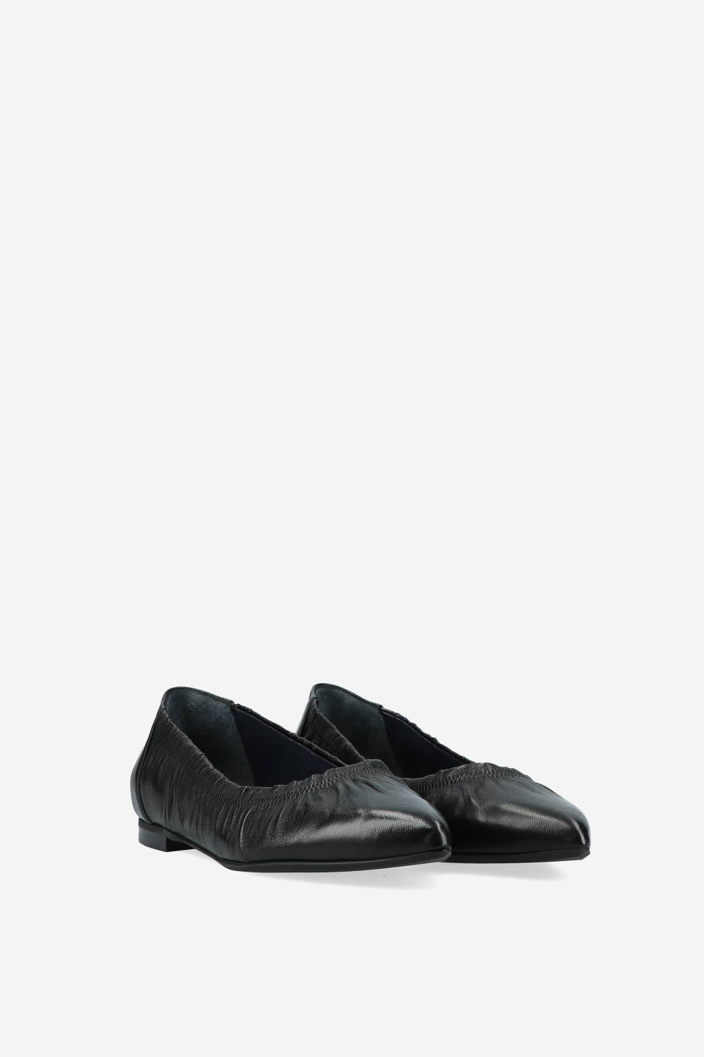 Dive leather ballerinas