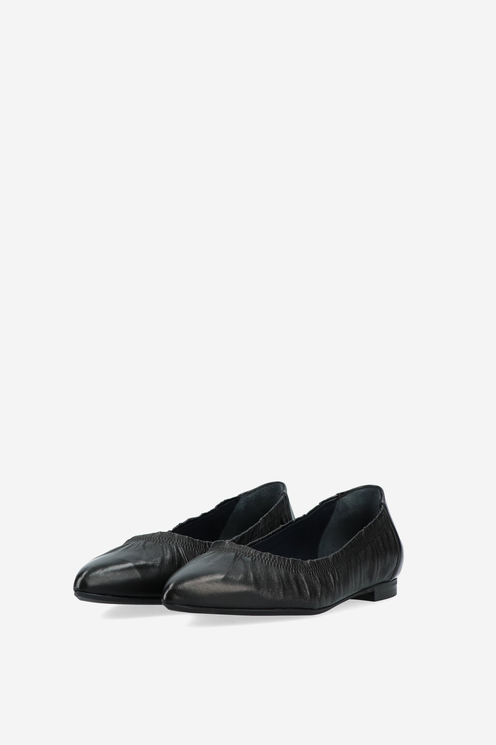 Dive leather ballerinas
