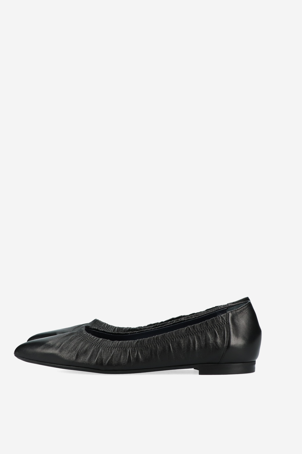 Dive leather ballerinas