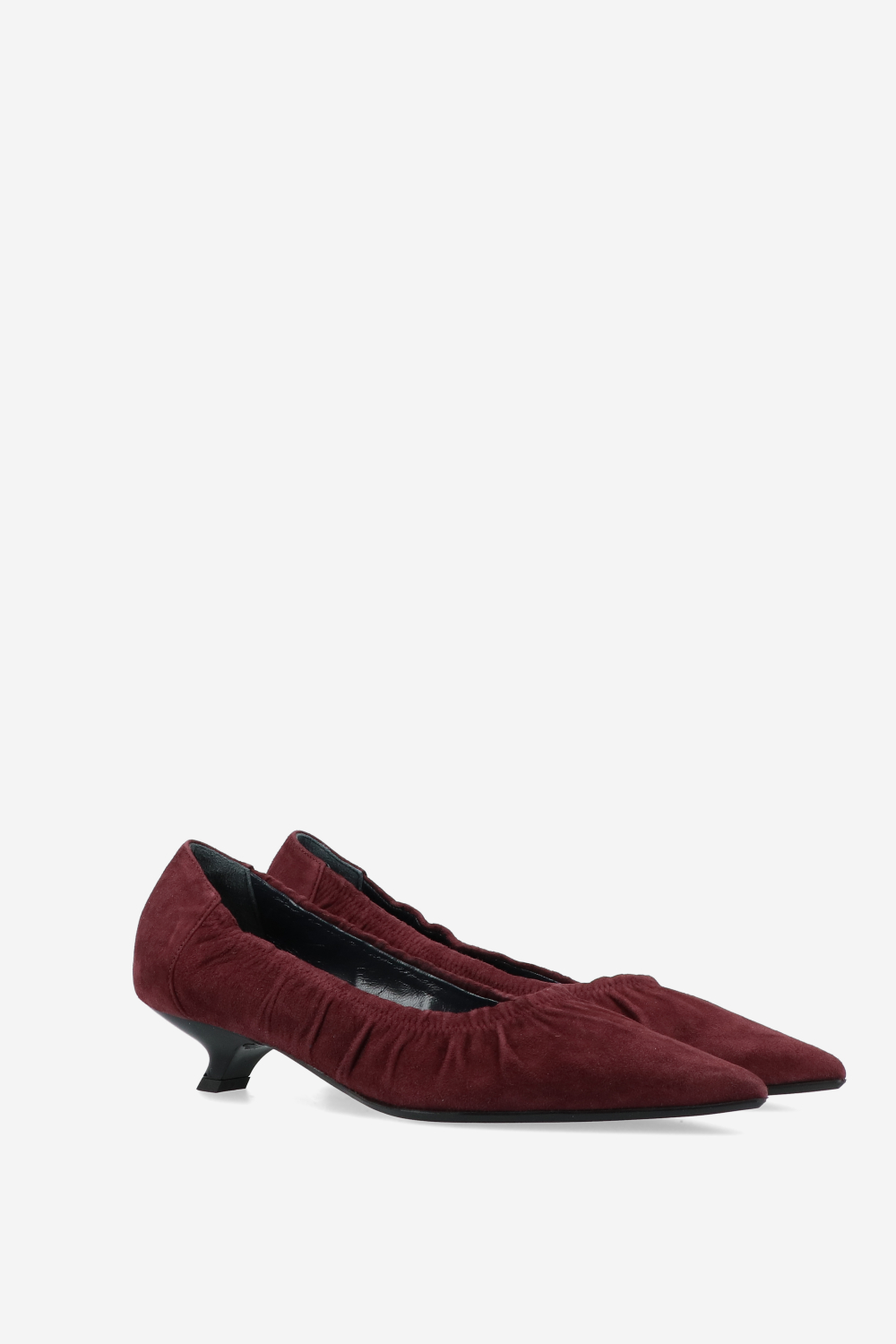 Dammage suede pumps