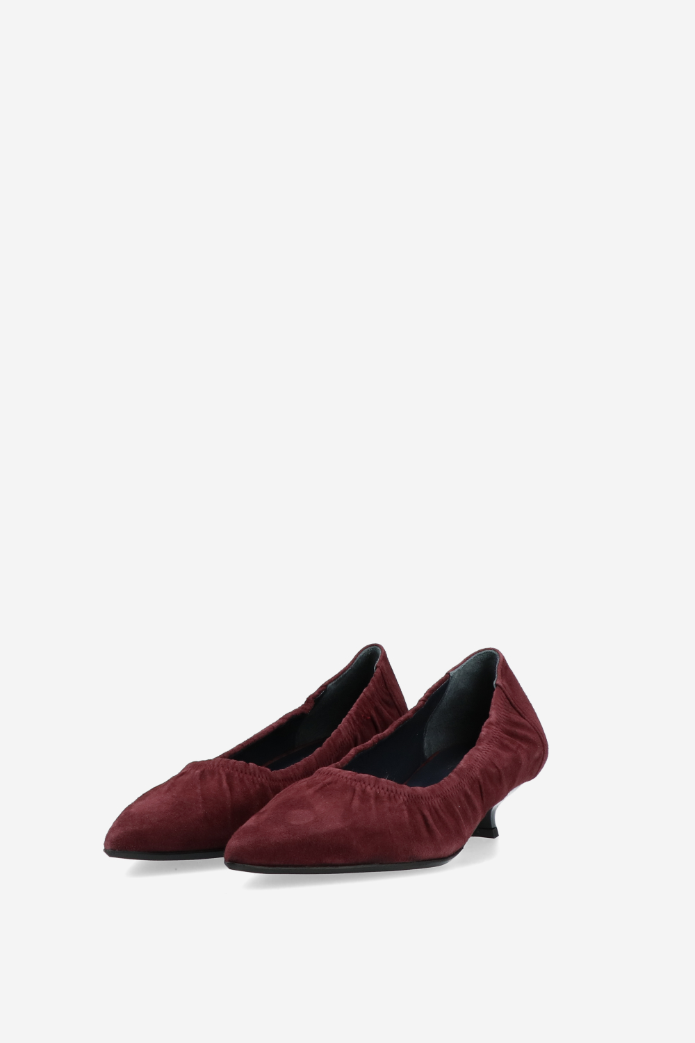 Dammage suede pumps