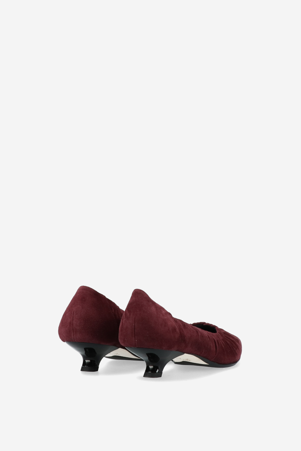 Dammage suede pumps