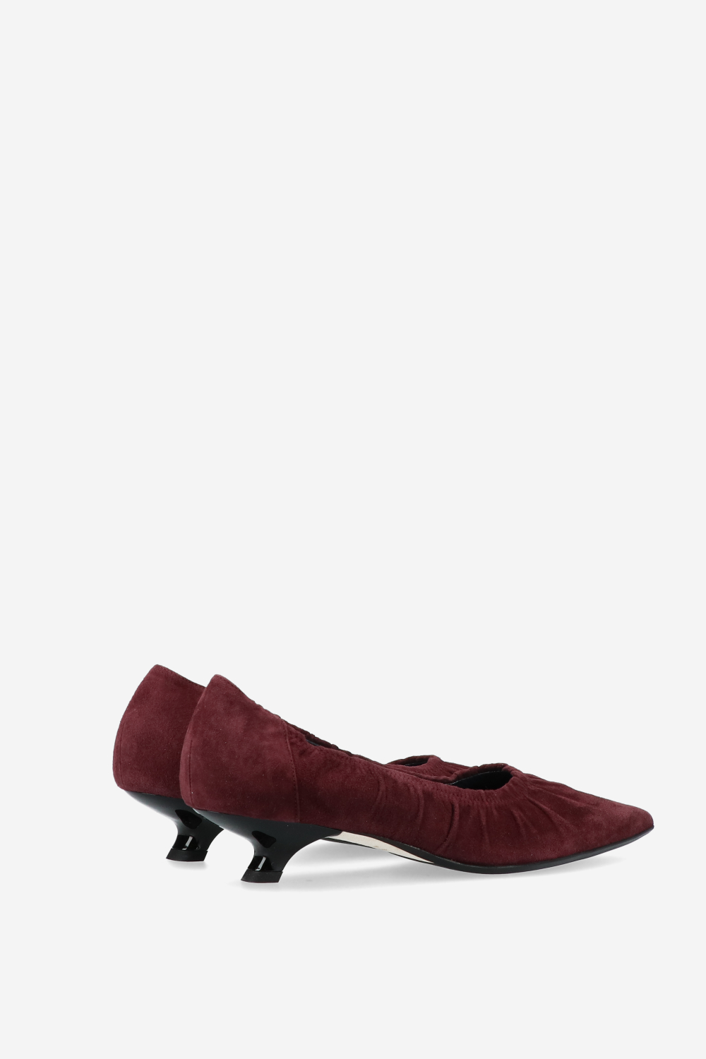 Dammage suede pumps