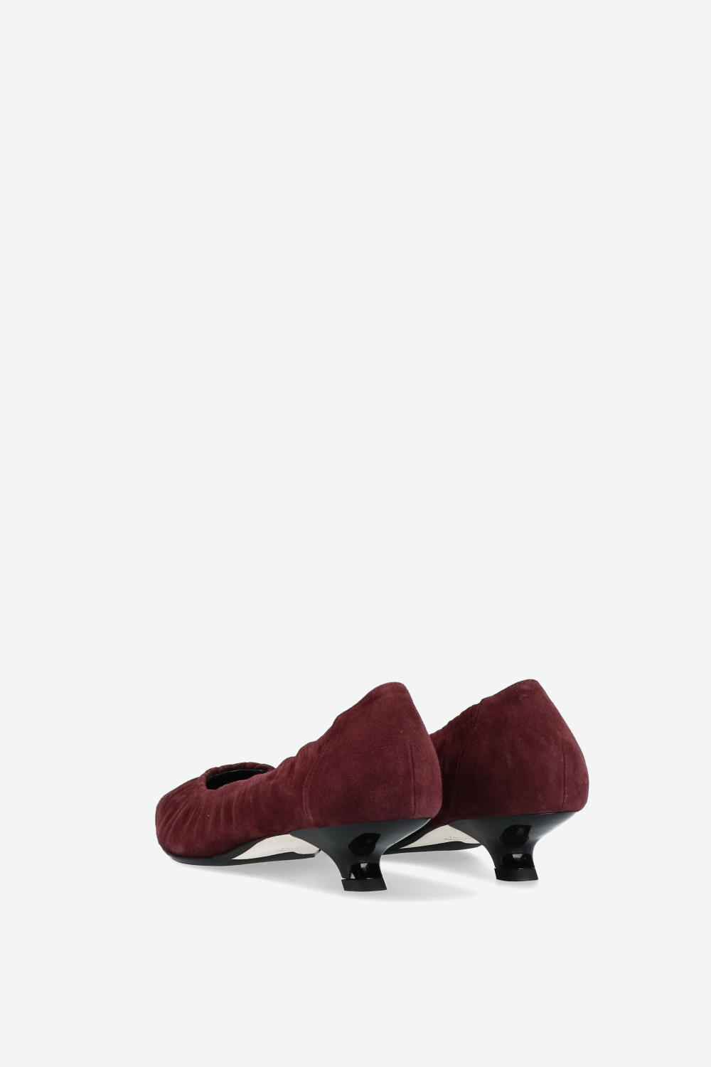 Dammage suede pumps