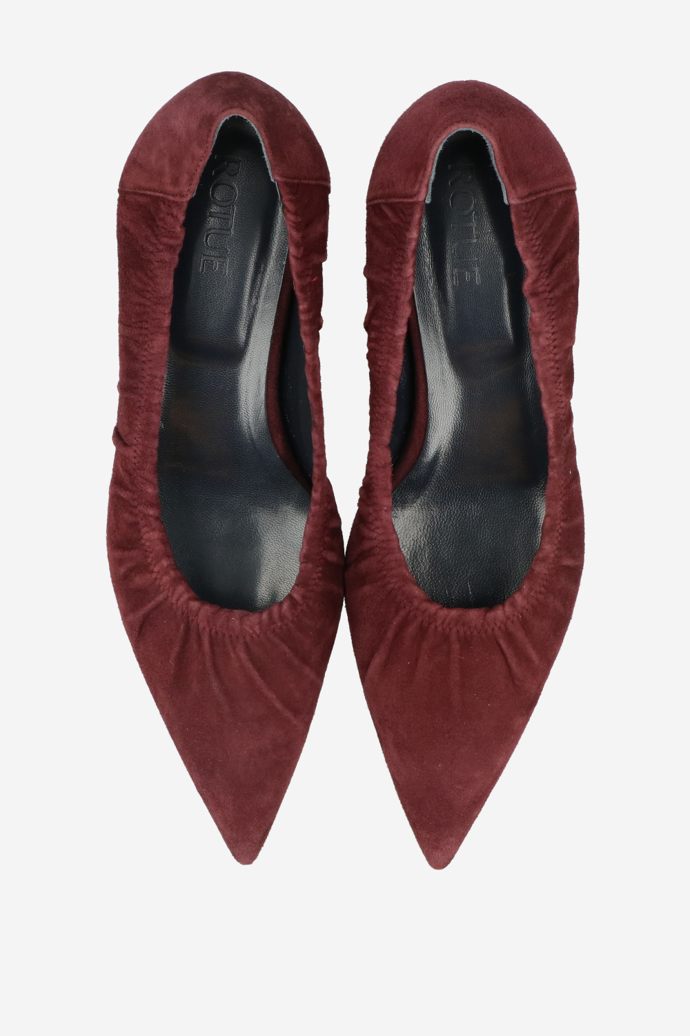 Dammage suede pumps