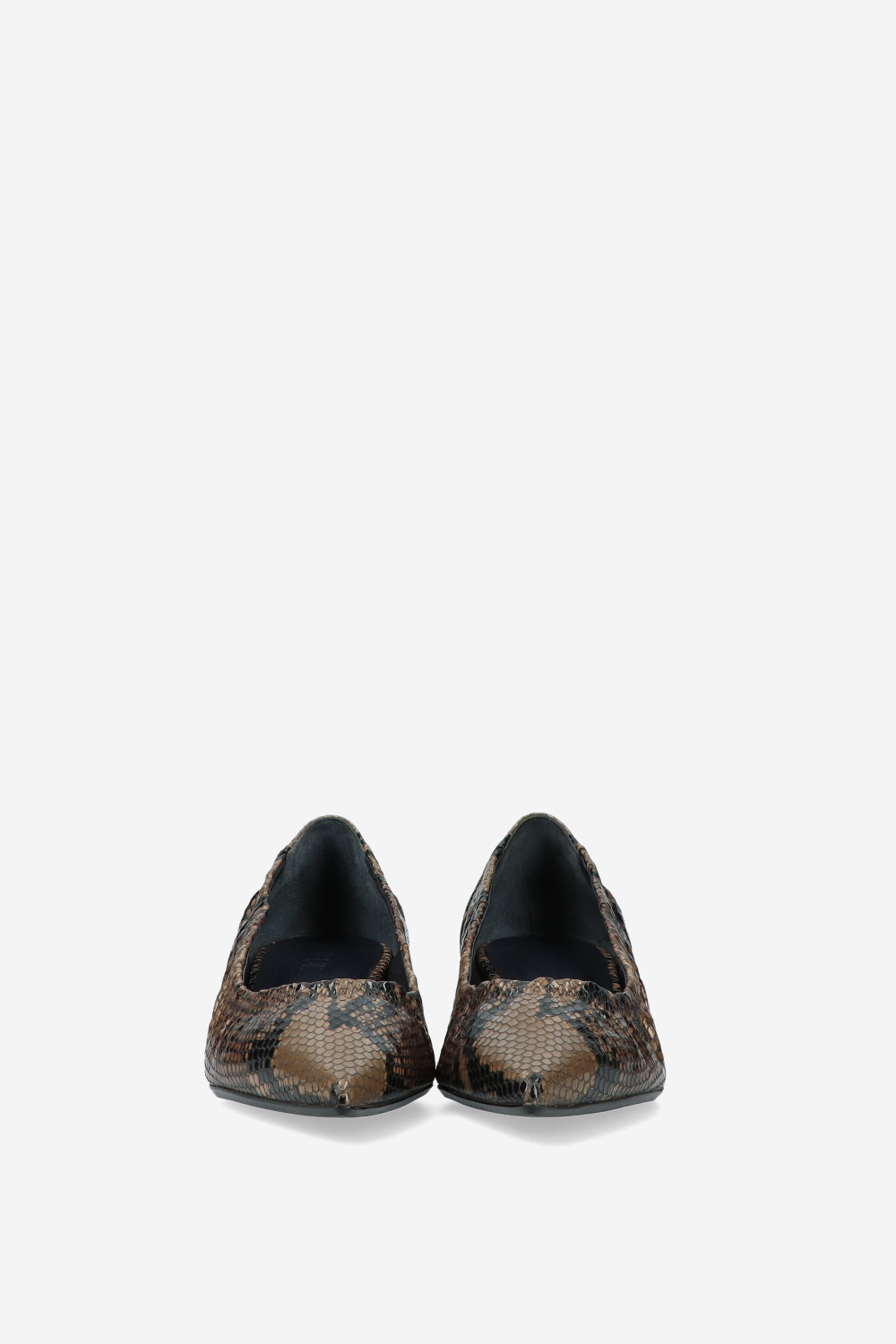 Dammage pitone leather pumps