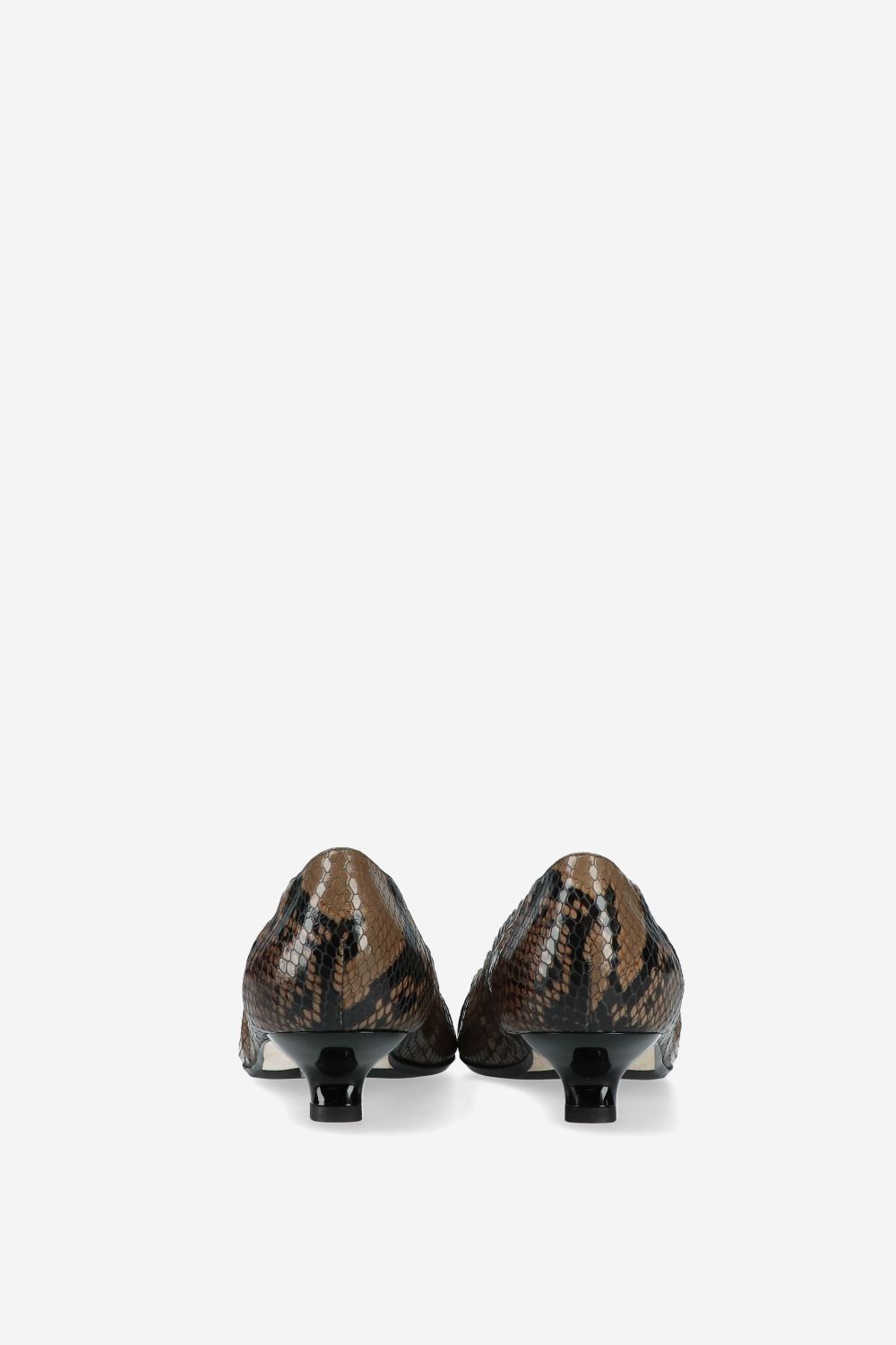 Dammage pitone leather pumps