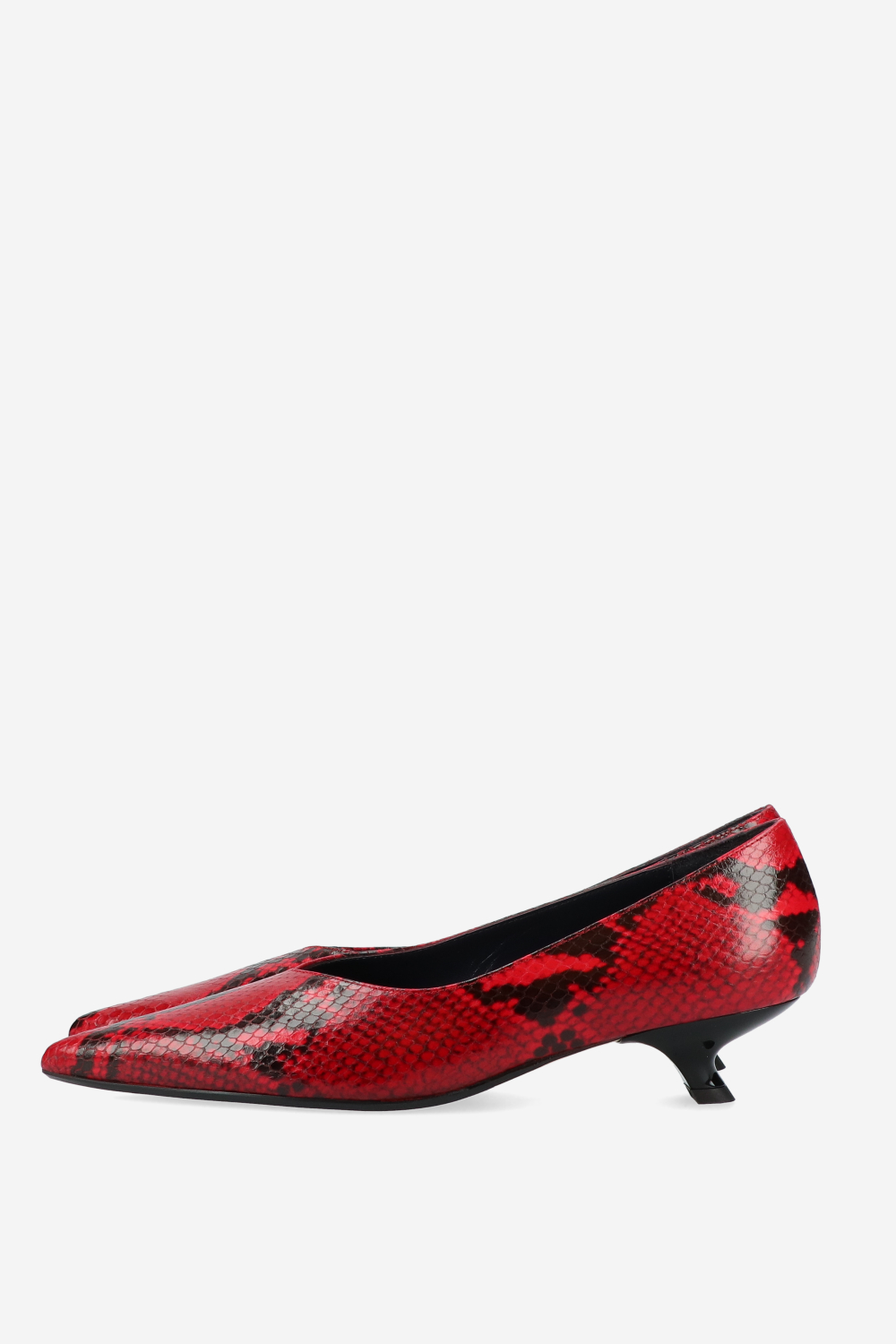 Earned It pitone leather pumps