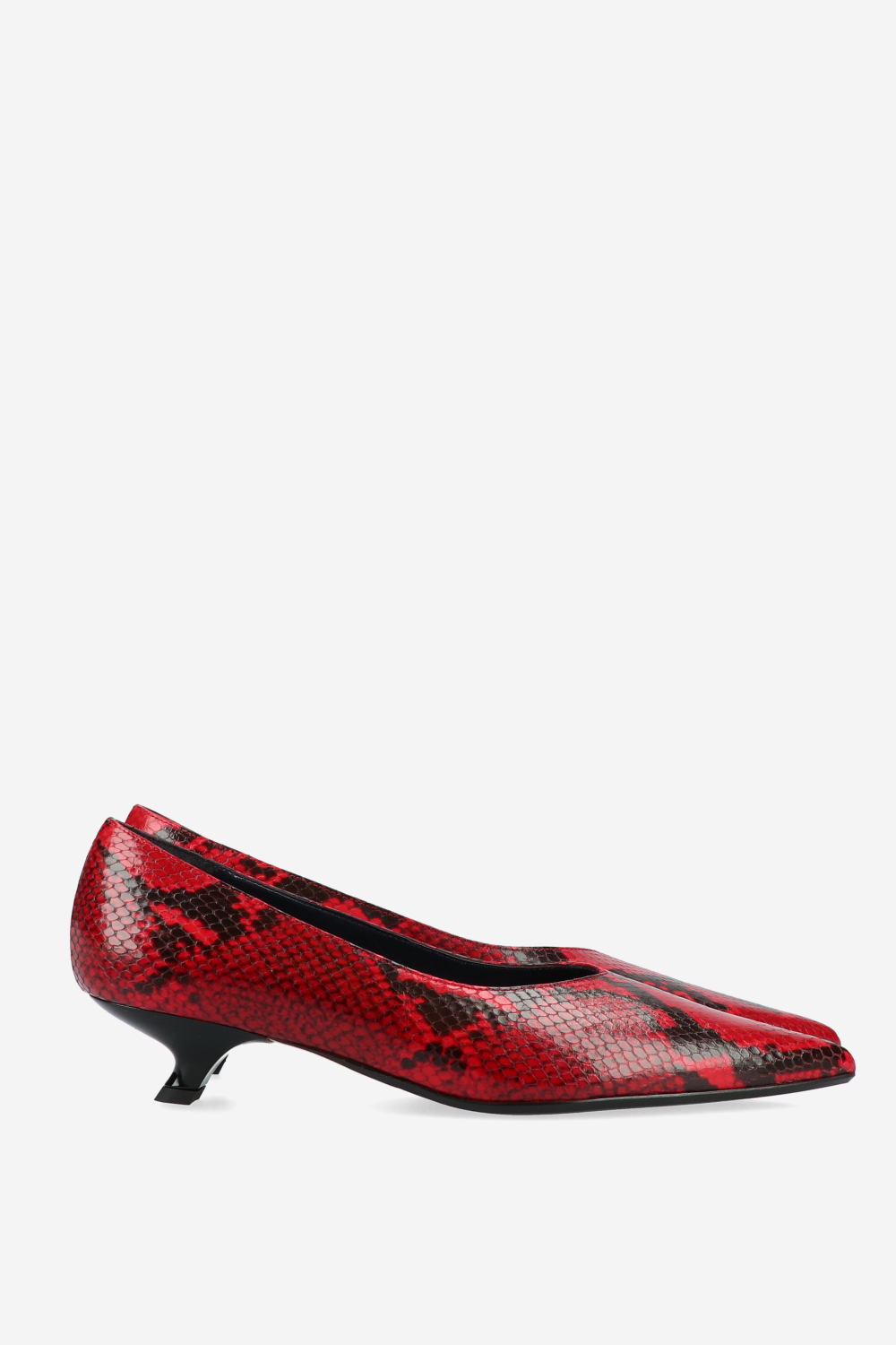 Earned It pitone leather pumps