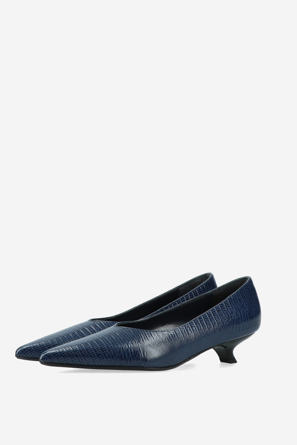 Earned It croco leather pumps