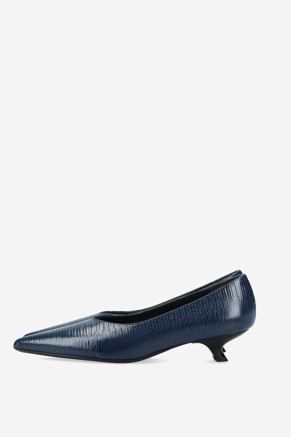 Earned It croco leather pumps