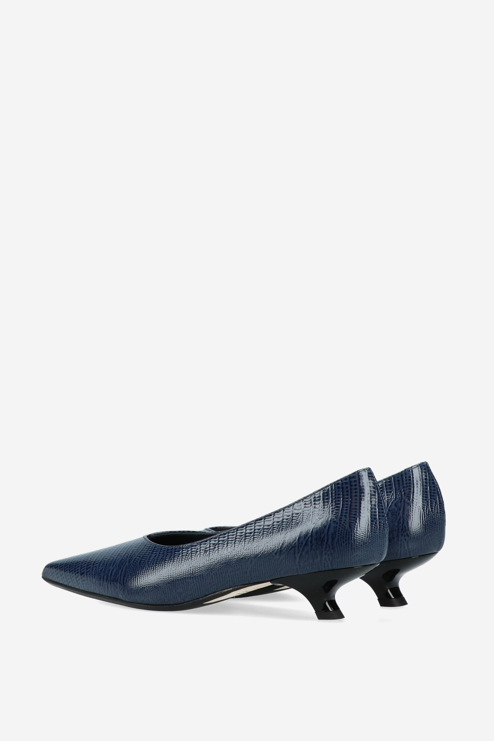 Earned It croco leather pumps