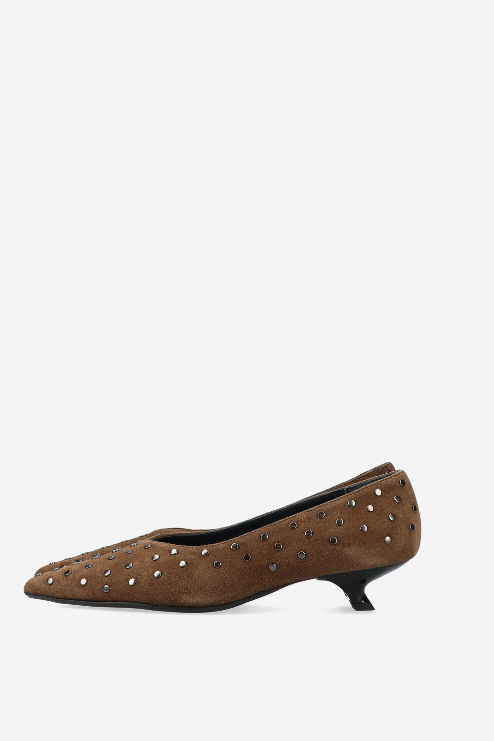 PRBLMS studded suede pumps