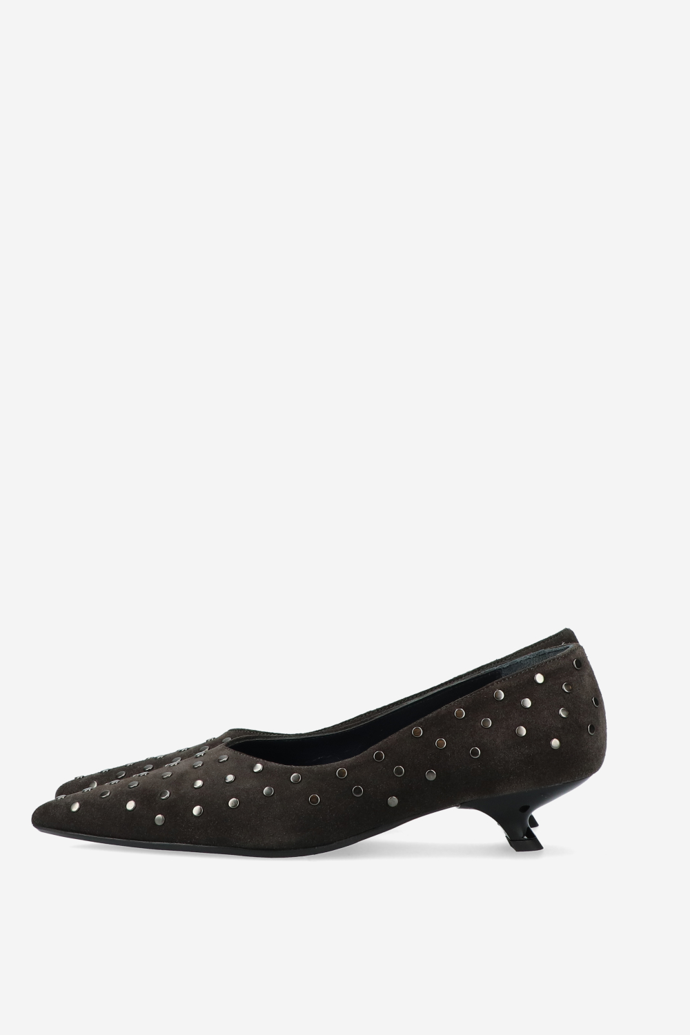 PRBLMS studded suede pumps