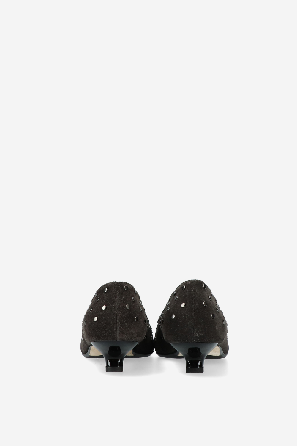 PRBLMS studded suede pumps