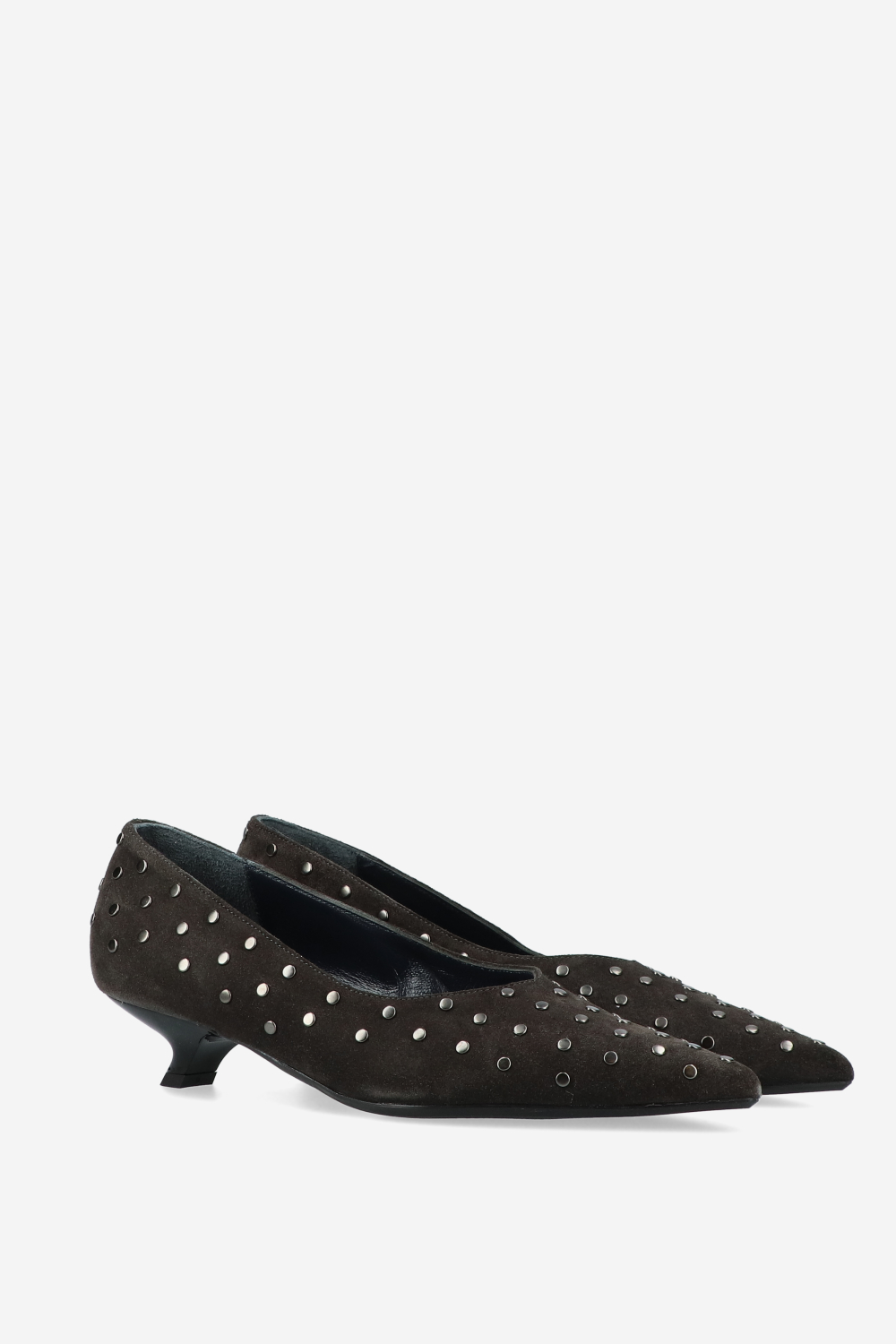 Rotue - PRBLMS studded suede pumps