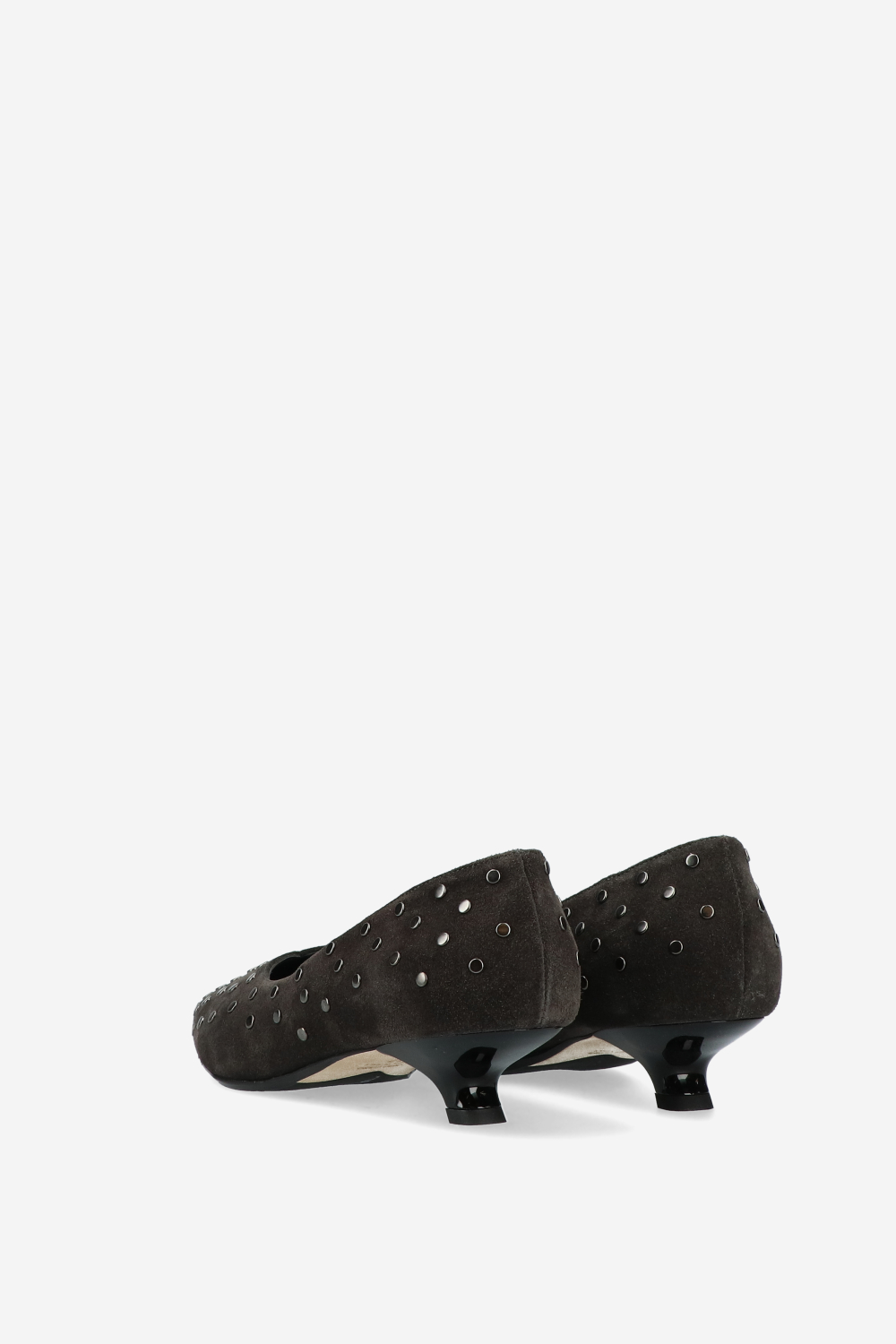 PRBLMS studded suede pumps