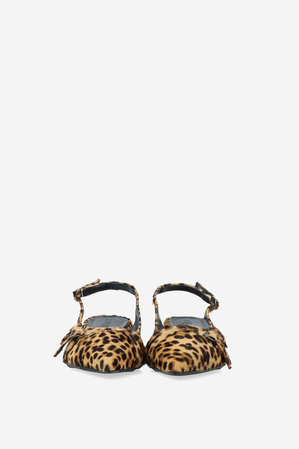 Dumb Love pony hair slingbacks