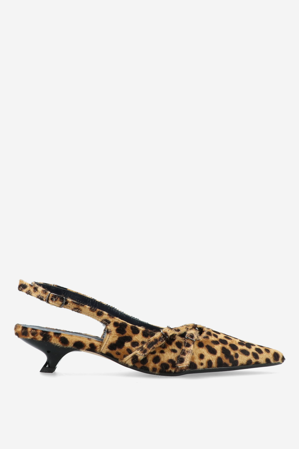 Rotue - Dumb Love pony hair slingbacks