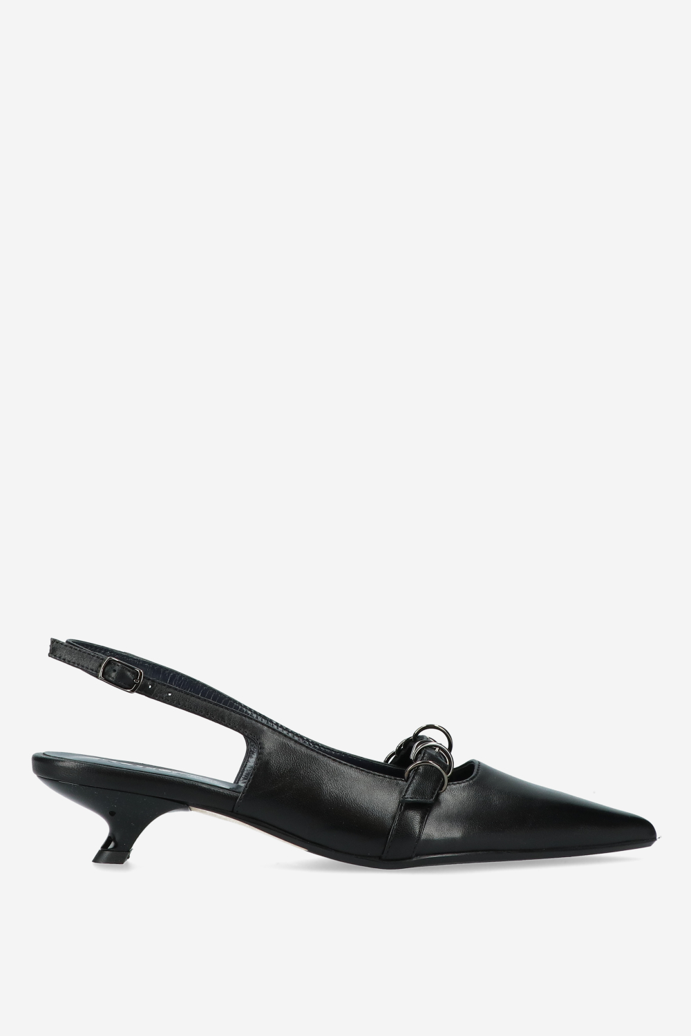 Rotue - Ghosting leather slingbacks