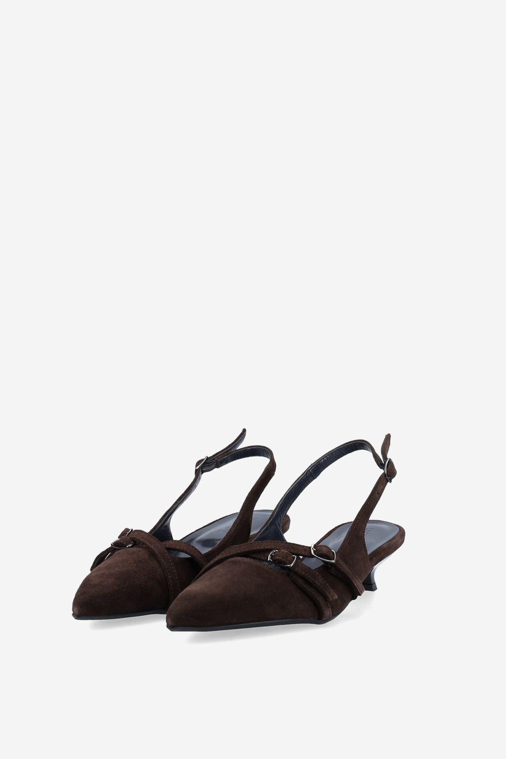 Dumb Love suede slingbacks