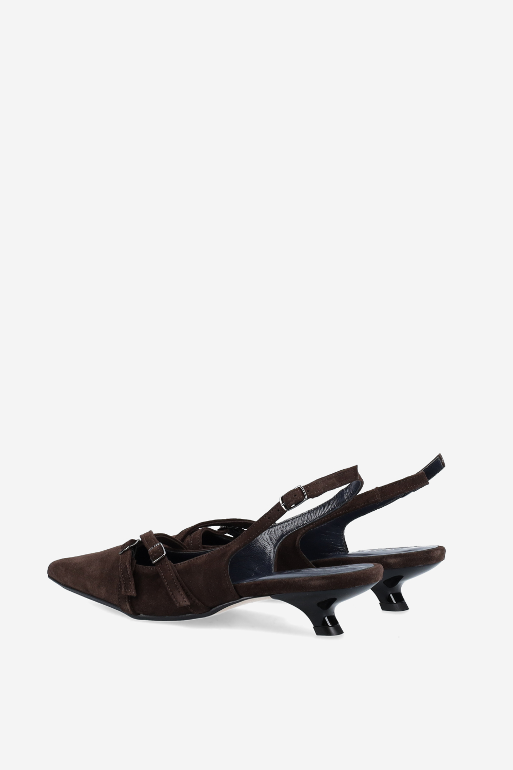 Dumb Love suede slingbacks