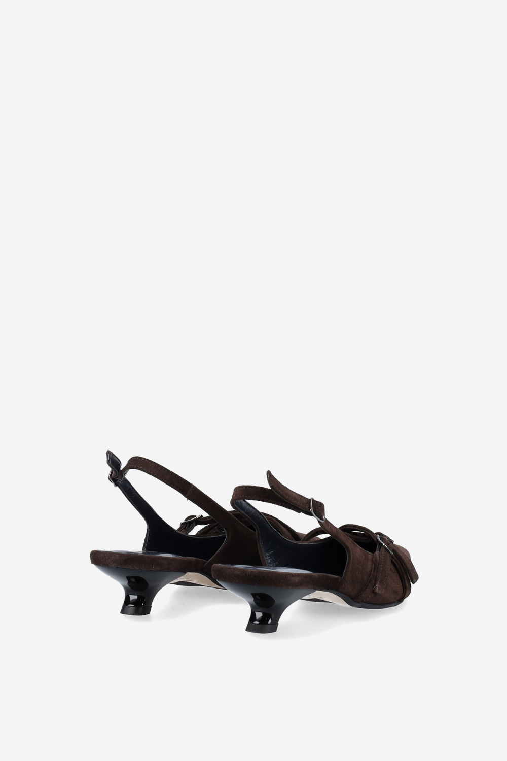 Dumb Love suede slingbacks