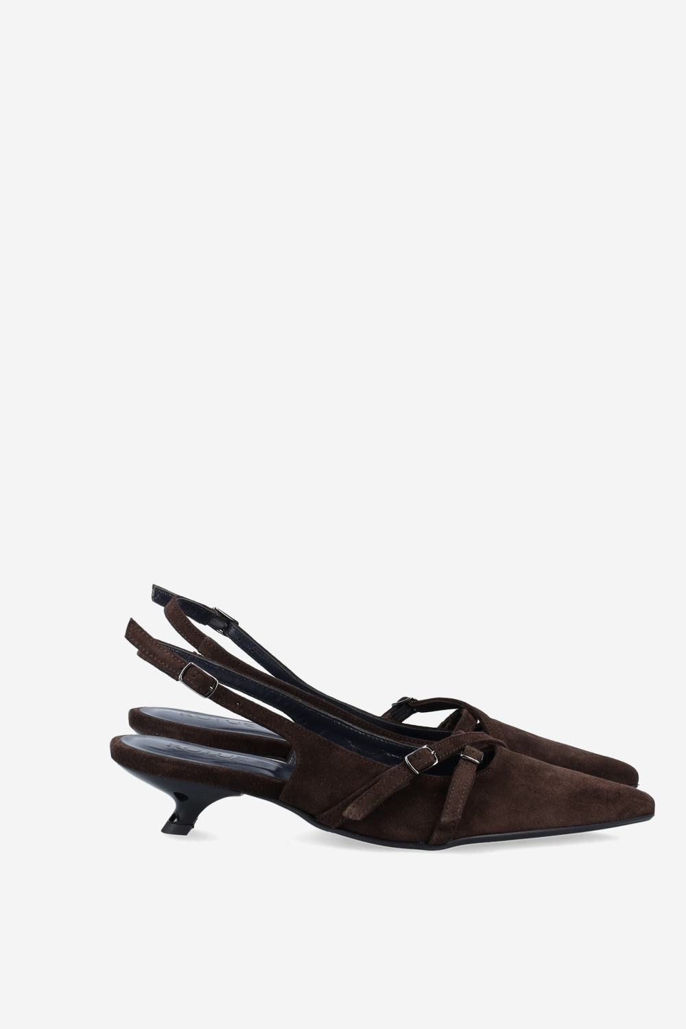 Dumb Love suede slingbacks